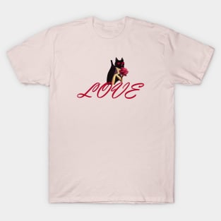 Cats and roses T-Shirt